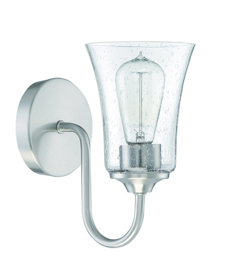 Gwyneth 1 Light Wall Sconce in Brushed Polished Nickel (20|50401-BNK)