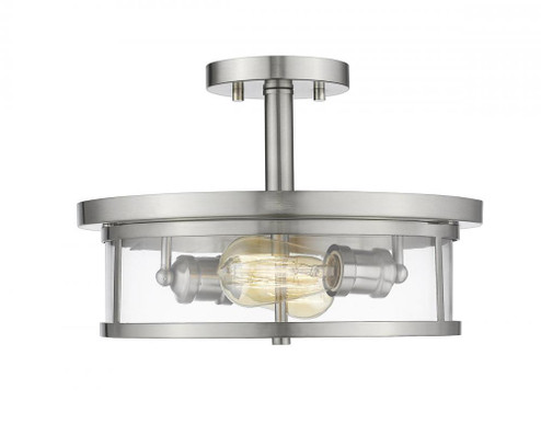 2 Light Semi Flush Mount (276|462SF14-BN)