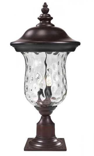 2 Light Outdoor Pier Mounted Fixture (276|533PHM-533PM-RBRZ)