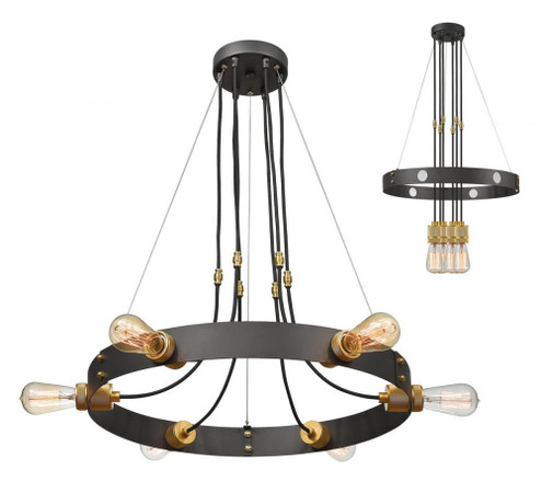 6 Light Chandelier (276|8001-6C-BRZ)