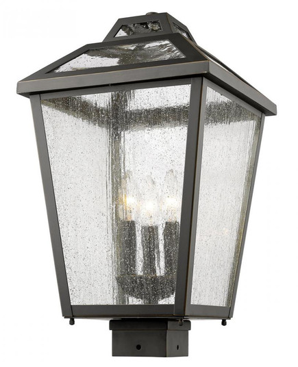 3 Light Outdoor Post Mount Fixture (276|539PHBS-ORB)