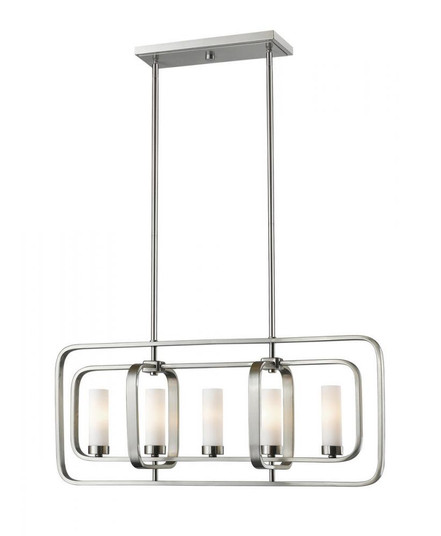 5 Light Linear Chandelier (276|6000-5L-BN)