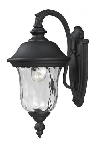 1 Light Outdoor Wall Light (276|534S-BK)