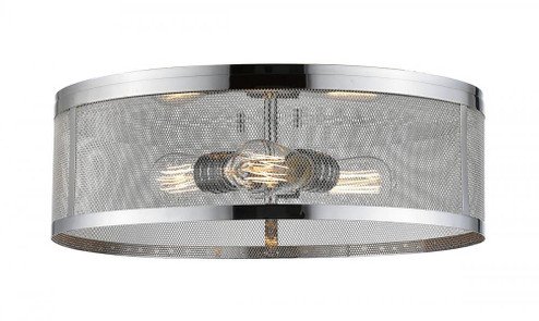 3 Light Flush Mount (276|331F18-CH)