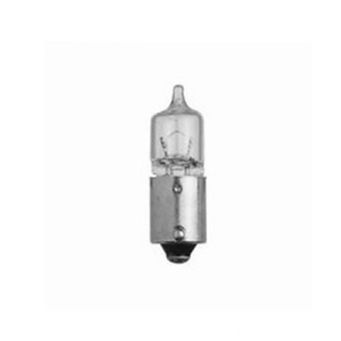 5 Watt halogen; T2 3/4; 240 Average rated hours; 50 Lumens; Miniature Bayonet base; 12 Volt (27|VJ020)