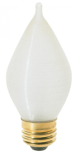 25 Watt C15 Incandescent; Spun White; 4000 Average rated hours; 160 Lumens; Medium base; 120 Volt; (27|S2713)