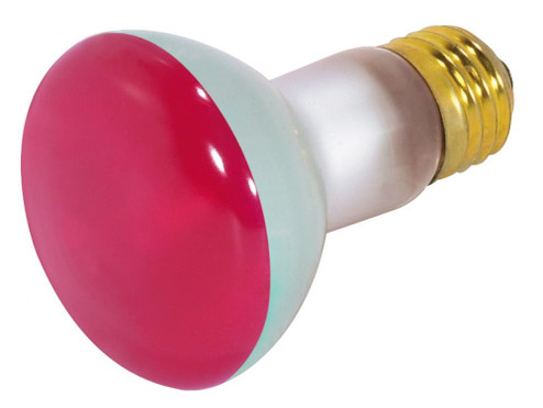 50 Watt R20 Incandescent; Red; 2000 Average rated hours; Medium base; 130 Volt (27|S3200)