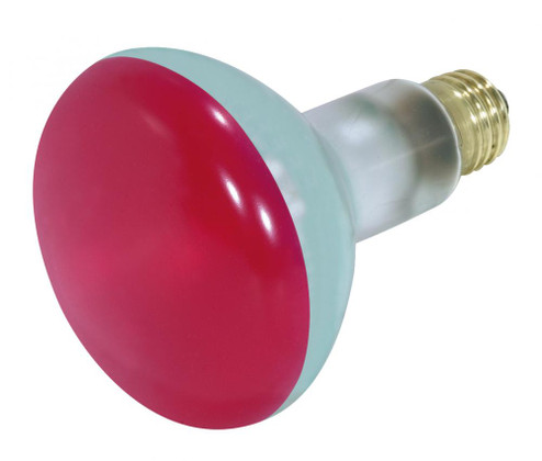 75 Watt BR30 Incandescent; Red; 2000 Average rated hours; Medium base; 130 Volt (27|S3240)