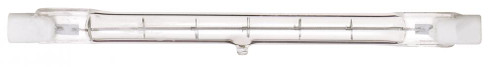 100 Watt; Halogen; T3; Clear; 1500 Average rated hours; 1650 Lumens; Double Ended base; 118mm; 120 (27|S3431)