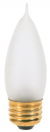 25 Watt CA10 Incandescent; Frost; 1500 Average rated hours; 200 Lumens; Medium base; 120 Volt; (27|S3767)