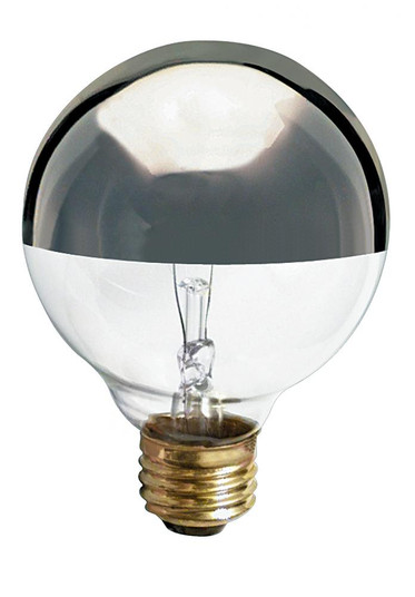 25 Watt G25 Incandescent; Silver Crown; 1500 Average rated hours; 150 Lumens; Medium base; 120 Volt (27|S3860)