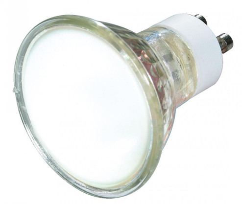 35 Watt; Halogen; MR16; Frosted; 2000 Average rated hours; 275 Lumens; GU10 base; 120 Volt (27|S4128)