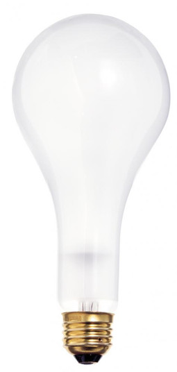 300 Watt PS25 Incandescent; Frost; 5000 Average rated hours; 3600 Lumens; Medium base; 130 Volt (27|S4960)