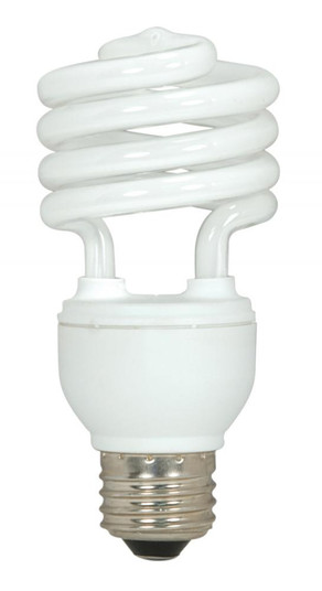 18 Watt; Mini Spiral Compact Fluorescent; 2700K; 82 CRI; Medium base; 120 Volt (27|S7224)