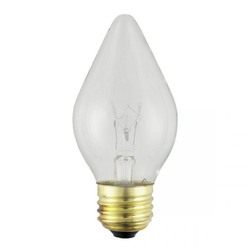 60 Watt C15 Incandescent; Clear; 1500 Average rated hours; Medium base; 120 Volt; Shatter Proof (27|S4535)