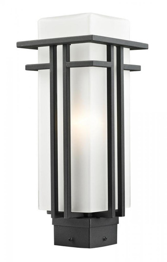 1 Light Outdoor Post Mount Fixture (276|549PHM-BK)