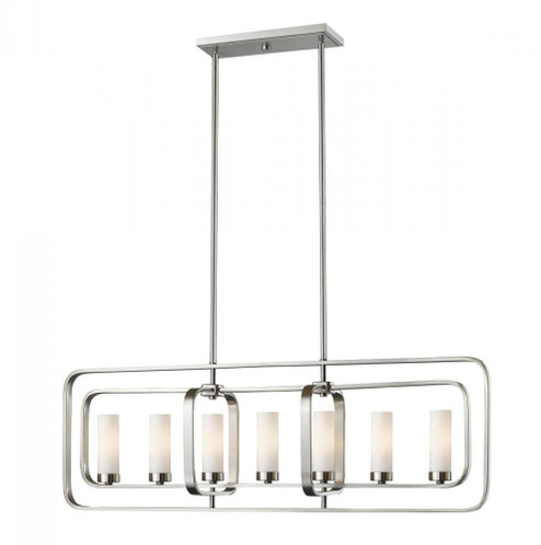 7 Light Linear Chandelier (276|6000-7L-BN)