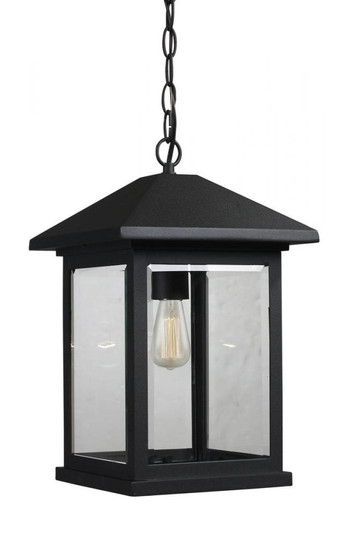 1 Light Outdoor Chain Mount Ceiling Fixture (276|531CHB-BK)