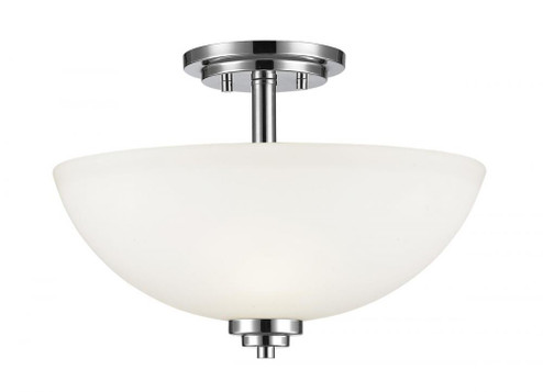 3 Light Semi Flush Mount (276|443SF-CH)