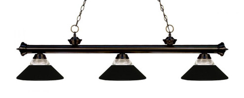 3 Light Billiard (276|200-3BRZ-RMB)