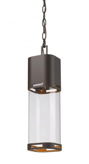 1 Light Outdoor Chain Mount Ceiling Fixture (276|562CHB-DBZ-LED)