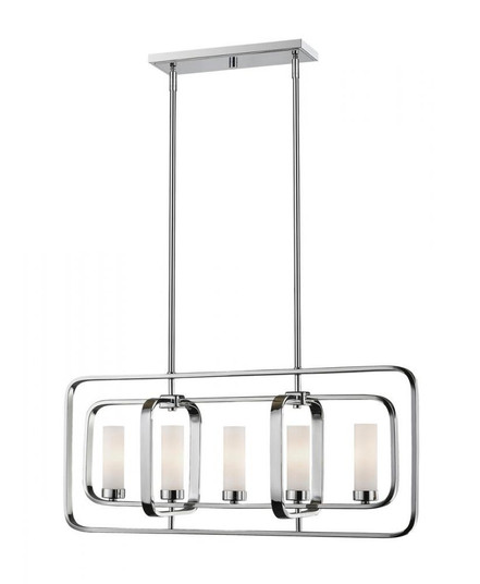 5 Light Linear Chandelier (276|6000-5L-CH)