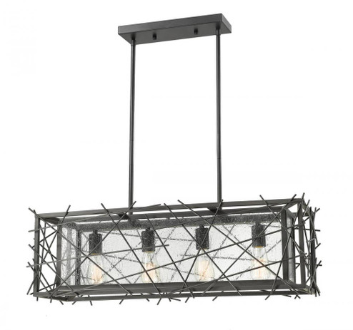 4 Light Linear Chandelier (276|8000-4L-BRZ)