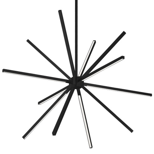 Sirius Minor 32-in Black Dimmable LED Chandelier (461|CH14232-BK)