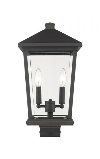 2 Light Outdoor Post Mount Fixture (276|568PHBS-ORB)
