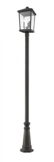 3 Light Outdoor Post Mounted Fixture (276|568PHXLR-519P-ORB)