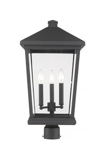 3 Light Outdoor Post Mount Fixture (276|568PHXLR-ORB)