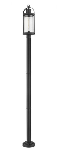 1 Light Outdoor Post Mounted Fixture (276|569PHB-567P-BK)