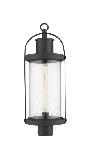 1 Light Outdoor Post Mount Fixture (276|569PHB-BK)