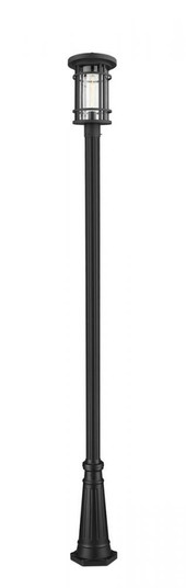 1 Light Outdoor Post Mounted Fixture (276|570PHB-519P-BK)