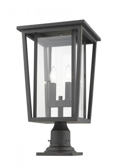 2 Light Outdoor Pier Mounted Fixture (276|571PHBR-533PM-ORB)