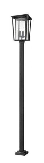3 Light Outdoor Post Mounted Fixture (276|571PHXLS-536P-BK)