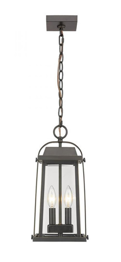2 Light Outdoor Chain Mount Ceiling Fixture (276|574CHM-ORB)