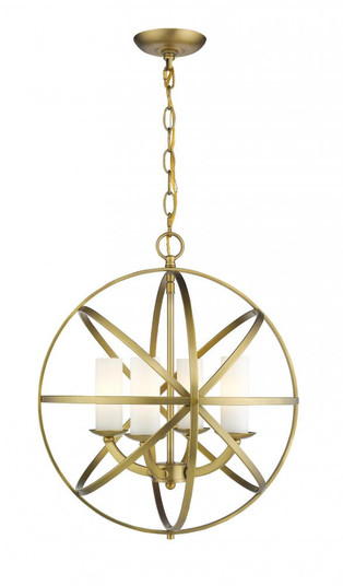 4 Light Chandelier (276|6017-4S-HB)