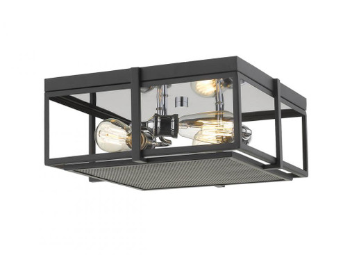 3 Light Flush Mount (276|724F15-MB+CH)