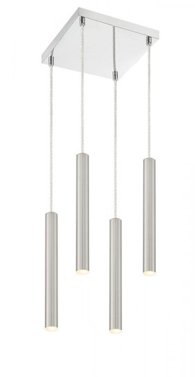 4 Light Chandelier (276|917MP12-BN-LED-4SCH)