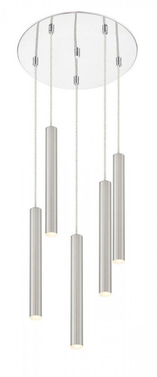 5 Light Chandelier (276|917MP12-BN-LED-5RCH)