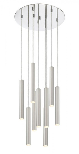 9 Light Chandelier (276|917MP12-BN-LED-9RCH)