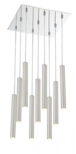 9 Light Chandelier (276|917MP12-BN-LED-9SCH)