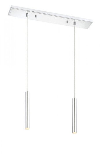 2 Light Linear Chandelier (276|917MP12-CH-LED-2LCH)