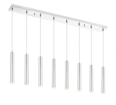 8 Light Linear Chandelier (276|917MP12-CH-LED-8LCH)