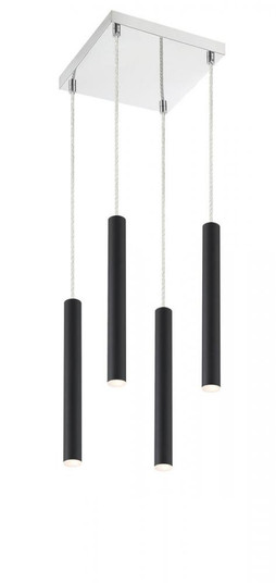 4 Light Chandelier (276|917MP12-MB-LED-4SCH)