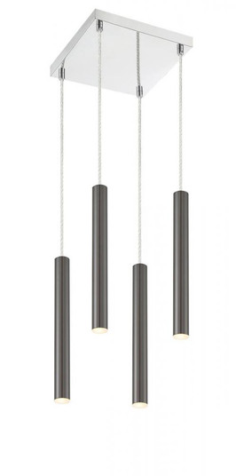 4 Light Chandelier (276|917MP12-PBL-LED-4SCH)