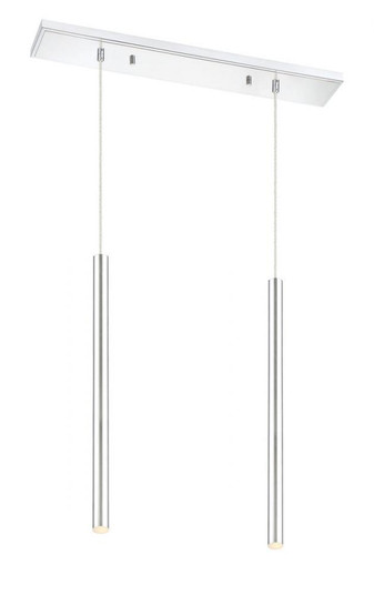 2 Light Linear Chandelier (276|917MP24-CH-LED-2LCH)