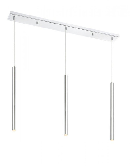 3 Light Linear Chandelier (276|917MP24-CH-LED-3LCH)