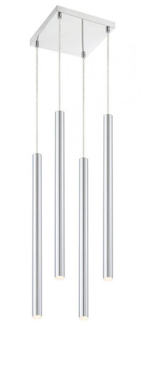 4 Light Chandelier (276|917MP24-CH-LED-4SCH)